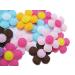 YYCRAFT Pack of 90pcs Padded Spring Felt Flower Appliques 9 Colors