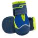 Eyin dog shoes Paw protection 2 pieces of water-repellent dog shoes with non-slip sole and reflective Velcro fastener for small medium and large dogs outdoor sports blue size 7 size 7: width 7.0 cm n-blue water-repellent (2 pieces)
