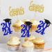 48-Pack Glitter Blue 2024 Graduation Cupcake Toppers Cupcake Toppers Cake Toppers for 2024 Graduation Party Decorations - Buy Online on GoSupps.com