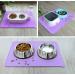 Joytale Non-Slip Silicone Dog & Cat Bowl Pad - Waterproof 53x37cm in Purple | Perfect Pet Accessory for Dogs & Cats - Shop Internationally - Buy Online on GoSupps.com