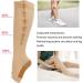 Shop Zipper Compression Socks for Women Soft Nylon Open Toe Washable & Reusable | S/M-TEINT - Buy Online on GoSupps.com