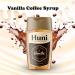 Huni Natural Coffee Syrup Pick N Mix - Choose From 3 Flavours | Caramel Hazelnut Vanilla Flavouring-Syrup - Pack of 2 x 200ml Acacia-Honey Based-Natural Coffee-Syrup - Buy Online on GoSupps.com