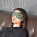 Pure Handmade Natural Rose Quartz & Green Aventurine Jade Eye Mask | Healing Stone Skin Care Tool - Buy Online on GoSupps.com