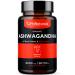 PhiNaturals Organic Ashwagandha Root Extract in Vegan Capsules Equal to 6000 Mg Root - Ashwaganda Supplement for Men and Women with 1500 Mg Per Serving 30 Servings - 500mg Per Vegan Capsule 90 Count