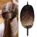 Faux Leather Hair Barrette - Hair Clip With Stick | Oval Barrette Hair Accessory | Leather Hair Clips | Hair Tie Hair Slide Pin Hair Stick Ponytail Hair Pin Headdress Hair Accessories For Women copper - Buy Online on GoSupps.com