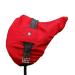 Harrison Howard Premium Waterproof/Breathable Fleece-Lined Long-lasting Outer Damage Protection Saddle Cover for Dressage Scarlet Red Dressage-One Size Scarlet Red