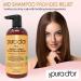 PURA DOR MD Anti-Hair Thinning Shampoo with 0.5% Coal Tar & Biotin (16oz) - DHT Herbal Blend for Dry Scalp - No Sulfates - Men & Women - Buy Online on GoSupps.com