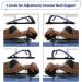 SPUZZO Backboard Stretcher - Lumbar Vertebrae Support & Pain Relief Massager for Neck Back & Sciatica - Buy Online on GoSupps.com