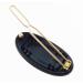 Parcelona Small Celluloid Acetate Black Oval Barrette Clip Set for Girls - 2 Pcs - Buy Online on GoSupps.com
