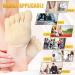 Women's Metatarsal Pads - 4 Pairs for Ball of Foot Cushioning and Pain Relief | Toe Separator Socks for Support | Size 4-6 - Buy Online on GoSupps.com