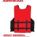 Airhead Adult General Purpose Life Vest - Red | Multiple Colors | Universal Size - Buy Online on GoSupps.com