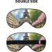 Sleep Mask Eye for Men & Women | Reusable Blackout Eye Cover | Travel Essentials & Gifts | Eiffel Tower Design - Buy Online on GoSupps.com