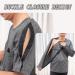 Unisex Post Shoulder Surgery Shirts | Long Sleeve Button-Up Cotton Care for Post Surgery Chemo Dialysis & Rehab | XX-Large Gray - Buy Online on GoSupps.com