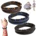 3Pcs VolcanicX Wellness & Relief Bracelet Magtherapy Menopause Bracelet for Slimming VolcanicX Menopause Relief Bracelet for Women and Men (23cm)