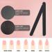 3Pcs Professional Nail Files for Natural and Gel Nails - 100/180 Grit Emery Boards - Shape, Smooth, and Buff Nails - Black Buffer Set - Buy Online on GoSupps.com