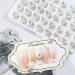 FEIlei 10Pcs Luxury Alloy Nail Charms Nail Rhinestones Gems Luxury Nail Art Rhinestones Silver - Buy Online on GoSupps.com