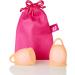 Satisfyer Menstrual Cup Set - Reusable & Sustainable 2-Piece (15 & 20 ml) | Feel Confident | Easy Cleaning - Orange - Buy Online on GoSupps.com