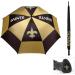 Team Golf NFL New Orleans Saints 62-inch Golf Umbrella with Wind Protection - Auto Open Button - Multi Team Color - Buy Online on GoSupps.com