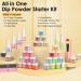 Lavender Violets Dip Powder Nail Kit 30 Colors Classical Red Orange Yellow Mint Green Blue Purple Glitter Acrylic Liquid Set Base Top Coat Activator Brush Saver with Sticker Manicure Starter B703 - Buy Online on GoSupps.com