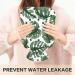 NAANLE Palm Leaf Polka Dot Hot Water Bottle 1L Transparent Cover for Menstrual Cramps Pain Relief & Heat Therapy | International Shipping - Buy Online on GoSupps.com