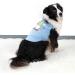 Summer Dog Shirts for Large Dogs - Soft Stretchy Puppy Clothes in Pink & Blue | X-Large Sizes Available - Buy Online on GoSupps.com