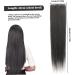 Tape Hair Extensions Human Hair Black Hair Extensions Clip In 15.8'' Real Human Hair Extensions Tape Invisible Straight Hair Pieces Hair Supplies - Buy Online on GoSupps.com