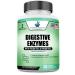 Digestive Enzymes Plus Probiotics & Prebiotics 120 Veggie Capsules For Digestion With Amylase Bromelain Papain Lipase Lactase Protease Papain Cellulase Vegan & Gluten Free 2 Month Supply