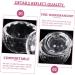 OUNONA Glass Jar Nail Dish with Lid Nail Art Liquid Holder Nail Cups with Lids Dappen Dish Nail Art Accessories Manicure Nail Dish Cup Nail Accessories Nail Powder Wedding Glass - Buy Online on GoSupps.com