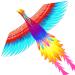 Mint's Colorful Life Rainbow Phoenix Kite Flying Kites for Kids and Adults Easy to Fly Large Beach Kites
