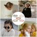 20pcs Boho Hair Ties for Women - 5 Styles | Elastic Hair Bands Ponytail Holders - No Damage | Cute Boho Hair Ties for Thick Hair - Buy Online on GoSupps.com