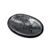 Hematite Thumb Worry Rubbing Stone for Anxiety Healing  Oval Cabochon Stone  Easy to Carry Natural Crystal Pocket Palm Stone