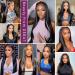 26 Inch Brazilian Virgin 4x4 Lace Closure Wig for Black Women | Straight Human Hair Transparent Lace Front Wig - Natural Color - Buy Online on GoSupps.com