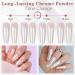 Chrome Nail Glitter Holographic Powder Set - Magic Mirror Finish for Nail Art Design - B-Pearl - Buy Online on GoSupps.com