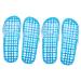 MAGICLULU 2 Pairs Slippers Quick Drying Shower Slippers Green Home Indoor Slippers Non Dorm Shoes Gym Foot Spa Soak Tub Shower Footware Massaging Travel Pvc Household Plastic Barrel 26.5x9.8cm 9.5x2pcs Bluex2pcs