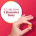 Centrum MultiGummies Multi+ Omega 3 Adult Multivitamin 110 Count - Strawberry/Lemon/Orange Flavors | Omega 3 Supplement for Men & Women - Buy Online on GoSupps.com