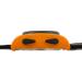 VibraLITE Mini 12-Alarm Vibrating Watch in Black Orange - Top Quality & Style - Buy Online on GoSupps.com