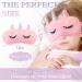 8 Pcs Cute Unicorn Sleep Eye Masks for Kids - Soft Plush Blindfolds for Girls & Women - Travel & Nap Eye Covers - Buy Online on GoSupps.com
