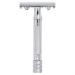Merkur razor plane 15c |Classic with toothed ridge gloss chrome |Three -part razor with a straight cut |Open comb |Ideal for wet shaving |Zinc die casting |Brass handle |Made in Germany