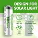 NiMH AA 1000mAh Rechargeable Batteries - Pre-Charged 1.2V for Solar Lights & Garden Use - 12 Pack - Buy Online on GoSupps.com