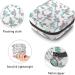 Anna Cowper Budgie Beauty Pattern Sanitary Napkin Storage Bag - Multi-colored Portable Period Pouch for Women and Teen Girls | Feminine Menstrual Cup and Nursing Pad Holder - Buy Online on GoSupps.com