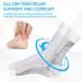 Buy Old Compluser Orthopedic Compression Socks - Neuropathy & Plantar Fasciitis Support | 2 Pairs for Men & Women (Size 40-46 White) - International Shipping - Buy Online on GoSupps.com