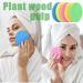 10 Natural Cellulose Face Washing Sponges | Oval Facial Cleaning Sponges for Spa & Makeup Removal | 5 Colors - International Shipping - Buy Online on GoSupps.com