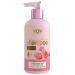 WOW Skin Science Himalayan Rose Shampoo with Rose Hydrosol Coconut Oil Almond Oil & Argan Oil - For Volumnising Hair Anti Smelly Scalp - No Parabens Sulphate Silicones Color & PEG 300 ml