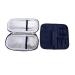 Hemoton Insulin Cooler Pack Purse Organizer Bags Medicine Bag for Purse Travel Stuff Diabetic Travel Kit Insulin Carrying Case Insulation Insulin Bag Zipper Insulation Drug Bag Polyester Navy 21x10x3cm