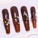 Nail Set Crystal Nail Accessories Set Bling Shiny Nail Art Decor with Endless Versatility and Trend Choices Suitable for Beauty Salon (06) - Buy Online on GoSupps.com