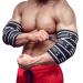 MANUEKLEAR Elbow Sleeves for Weightlifting Elbow Compression Sleeves for Men Adjustable Elbow Wraps for Weightlifting XL(12.5"-14.5")
