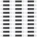 Gkhowiu 30 pieces forehead thermometer streaking self -adhesive thermometer stripes Reusable thermometer sticker discoloration sticker
