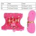 Adjustable Hamster Dishes & Running Vest Set | Leash for Syrian Hamsters Squirrels Mice & Ferrets - Flexible Linen Design - Buy Online on GoSupps.com