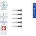 Curaprox Interdental Brushes CPS 15 Regular Black 5 Pack 1.8mm Diameter Refill Pack for Effective Cleaning - Buy Online on GoSupps.com