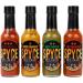 Spyce Hot Sauce Gift Box | Red Habanero | Mango Habanero | Green Habanero | Fire Habanero | 4 x 148mL - Buy Online on GoSupps.com